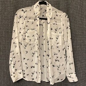 Express long sleeve blouse size XS